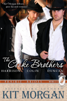 book cover for The Cooke Brothers: Prairie Brides, Books 1-3