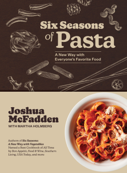 book cover for Six Seasons of Pasta