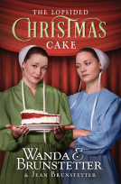 book cover for The Lopsided Christmas Cake