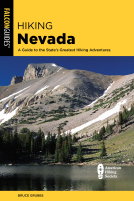 book cover for Hiking Nevada