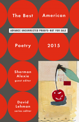 book cover for The Best American Poetry 2015