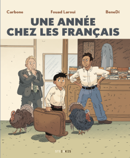 Couverture du livre pour Une année chez les français