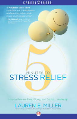 book cover for 5 Minutes to Stress Relief