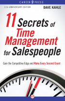 book cover for 11 Secrets of Time Management for Sales People