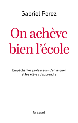 Couverture du livre pour On achève bien l'école
