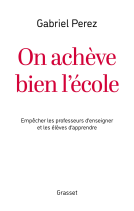 Couverture du livre pour On achève bien l'école