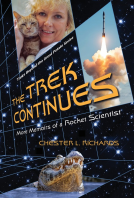 book cover for The Trek Continues: More Memoirs of a Rocket Scientist