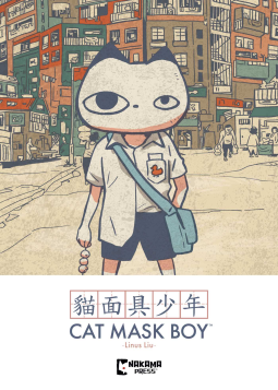 book cover for Cat Mask Boy