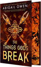 book cover for The Things Gods Break