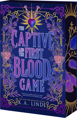 book cover for The Captive and the First Blood Game
