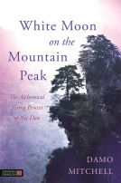 book cover for White Moon on the Mountain Peak