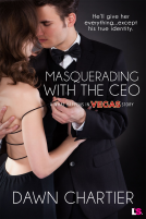 book cover for Masquerading with the CEO
