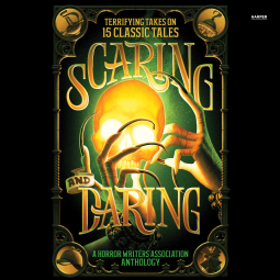 book cover for Scaring and Daring