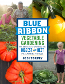 book cover for Blue Ribbon Vegetable Gardening