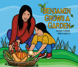 book cover for Benjamin Grows a Garden
