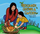 book cover for Benjamin Grows a Garden