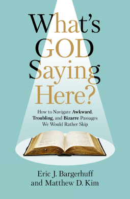 book cover for What's God Saying Here?