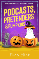 book cover for Podcasts, Pretenders & Pumpkins