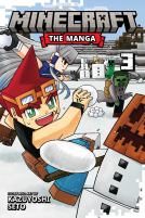 book cover for Minecraft: The Manga, Vol. 3