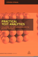 book cover for Practical Text Analytics