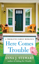 book cover for Here Comes Trouble
