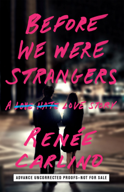 book cover for Before We Were Strangers