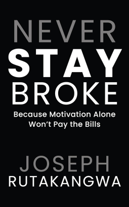 book cover for Never Stay Broke