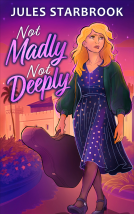 book cover for Not Madly Not Deeply
