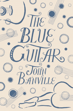 book cover for The Blue Guitar