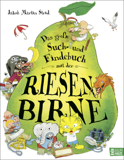 Buchcover für Das große Such- und Findebuch mit der Riesenbirne