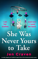 book cover for She Was Never Yours to Take