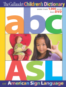 book cover for The Gallaudet Childrens Dictionary of American Sign Language