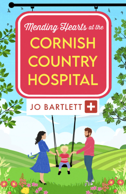 book cover for Mending Hearts at the Cornish Country Hospital