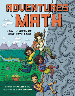 book cover for Adventures in Math