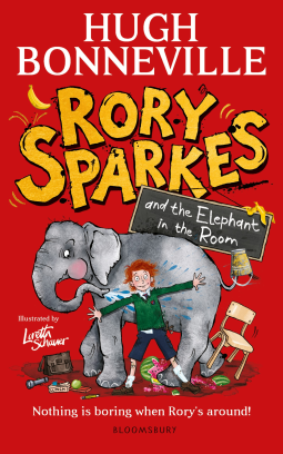 book cover for Rory Sparkes and the Elephant in the Room