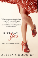 book cover for Just Say Yes