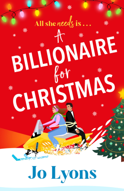 book cover for A Billionaire for Christmas