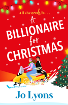 book cover for A Billionaire for Christmas