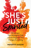 book cover for She's Just Spirited