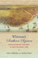 book cover for Whitman's Southern Sojourn