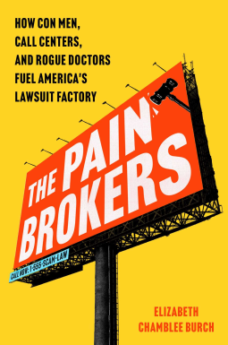 book cover for The Pain Brokers