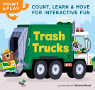 book cover for Point & Play: Trash Trucks