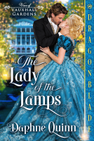 book cover for The Lady of the Lamps