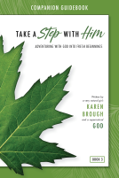 book cover for Take a Step with Him Companion Guidebook