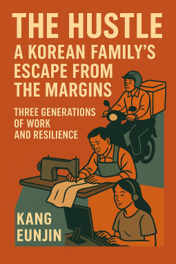 book cover for The Hustle : A Korean Family’s Escape from the Margins