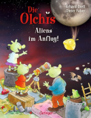 Buchcover für Die Olchis. Aliens im Anflug!