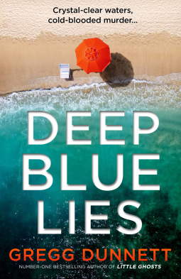 book cover for Deep Blue Lies