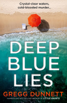 book cover for Deep Blue Lies