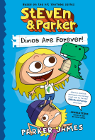 book cover for StEvEn and Parker: Dinos Are Forever!