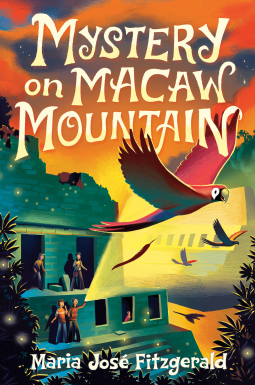 book cover for Mystery on Macaw Mountain
